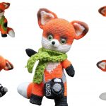 Fox Philip Amigurumi Free Pattern