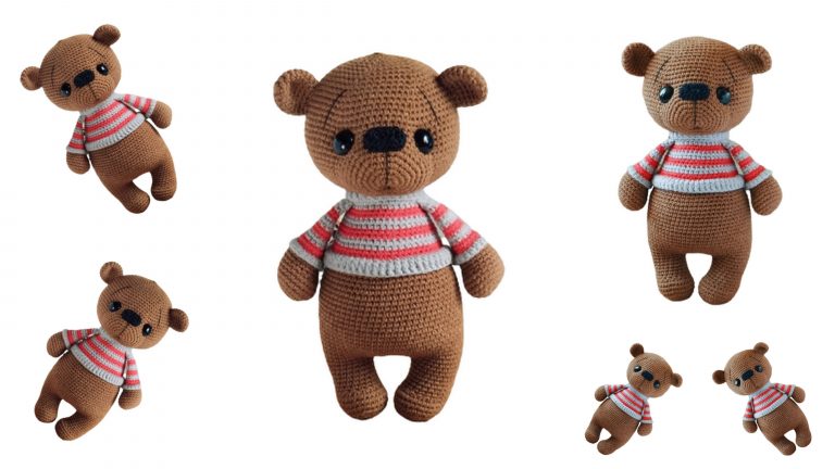 Teddy Bear Timka Amigurumi Free Pattern