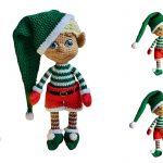 Mr. and Mrs. Christmas Elf Amigurumi Free Pattern