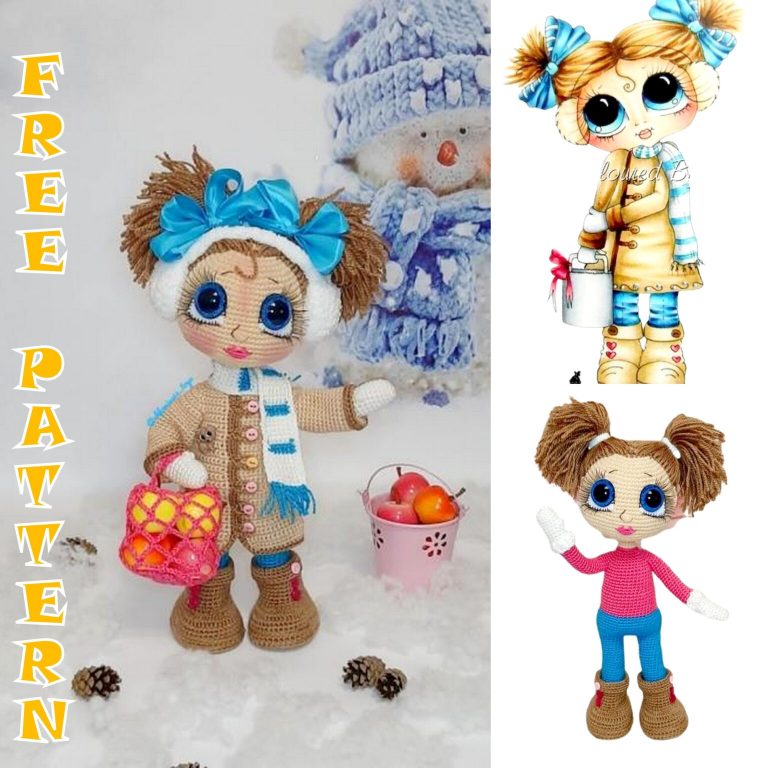 Winter Doll Cleo Amigurumi Free Pattern