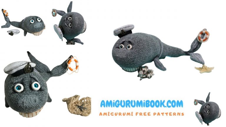 Happy Whale Amigurumi Free Pattern