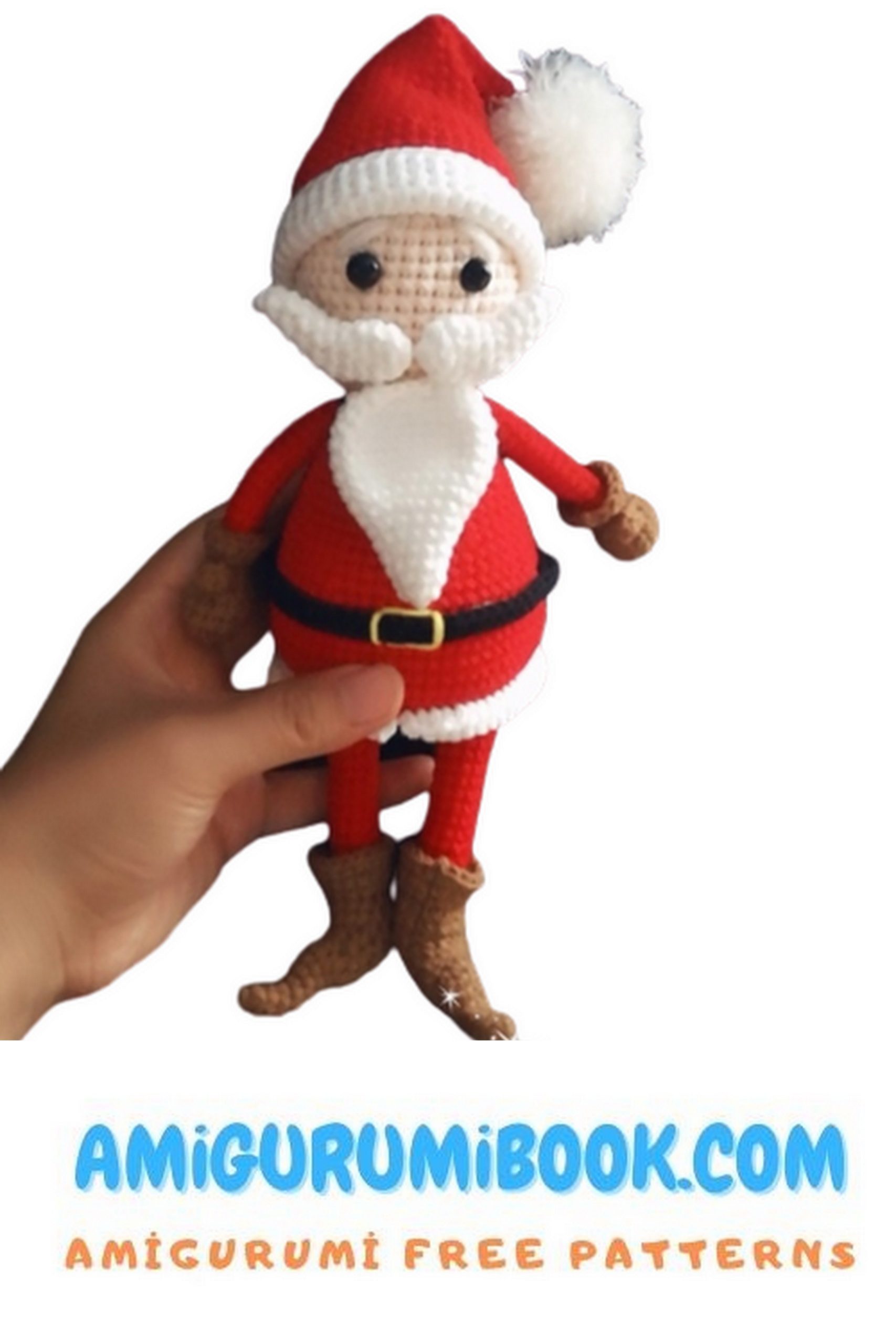 Handsome Santa Claus Amigurumi Free Pattern - Free Amigurumi Crochet ...