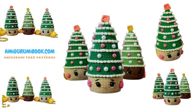 Amigurumi Happy Christmas Tree Free Pattern