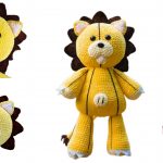 Plush Lion Kon Amigurumi Free Pattern