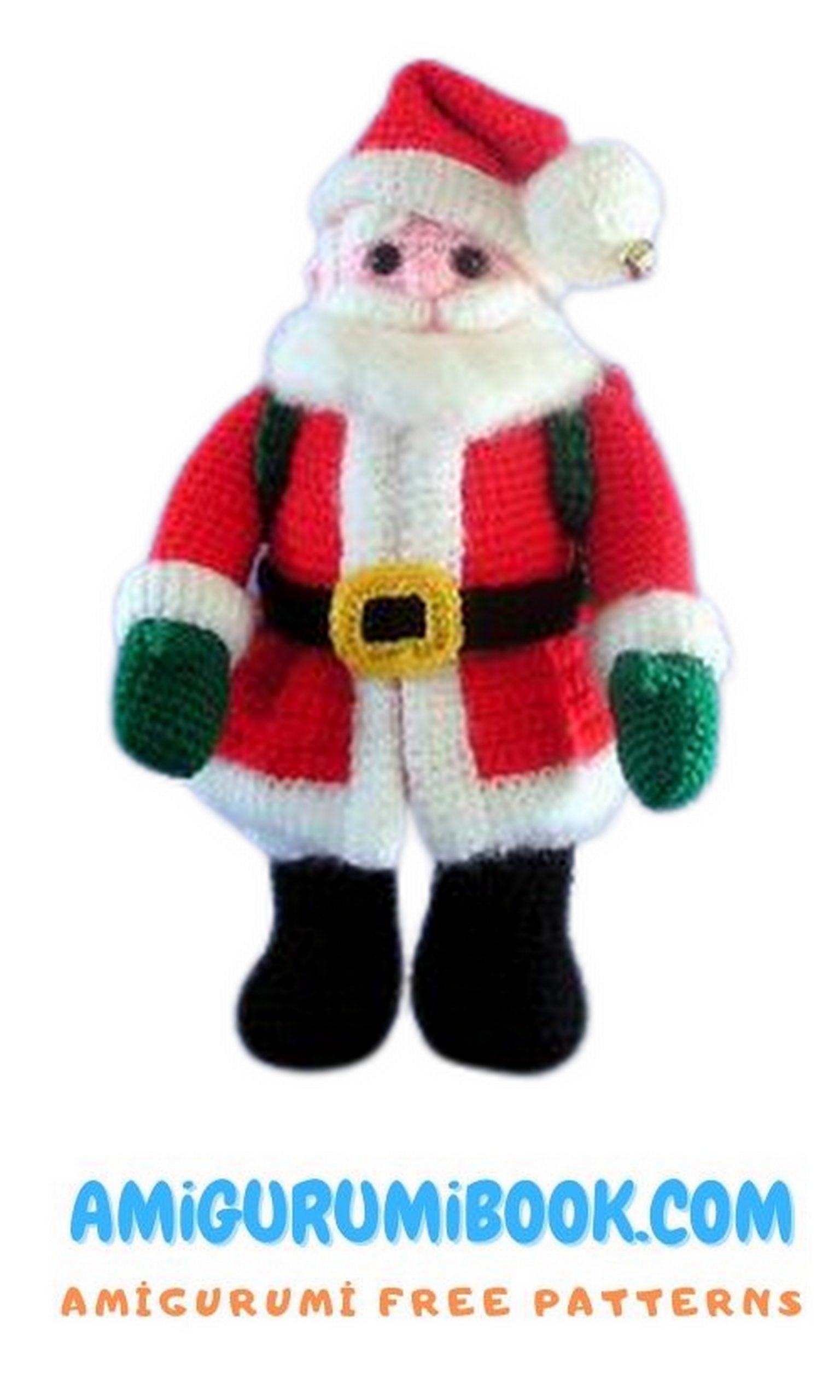 Here Comes Santa Claus Amigurumi Free Pattern - Free Amigurumi Crochet ...