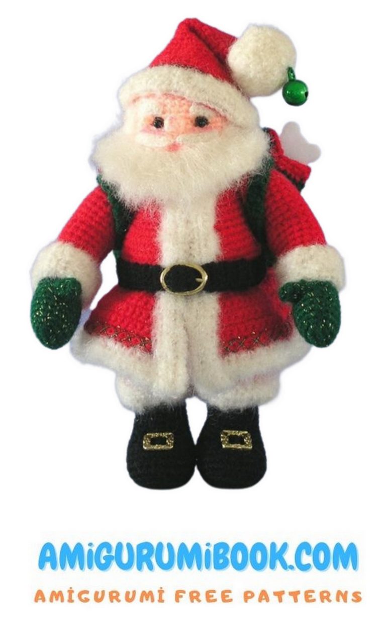 Here Comes Santa Claus Amigurumi Free Pattern - Free Amigurumi Crochet ...