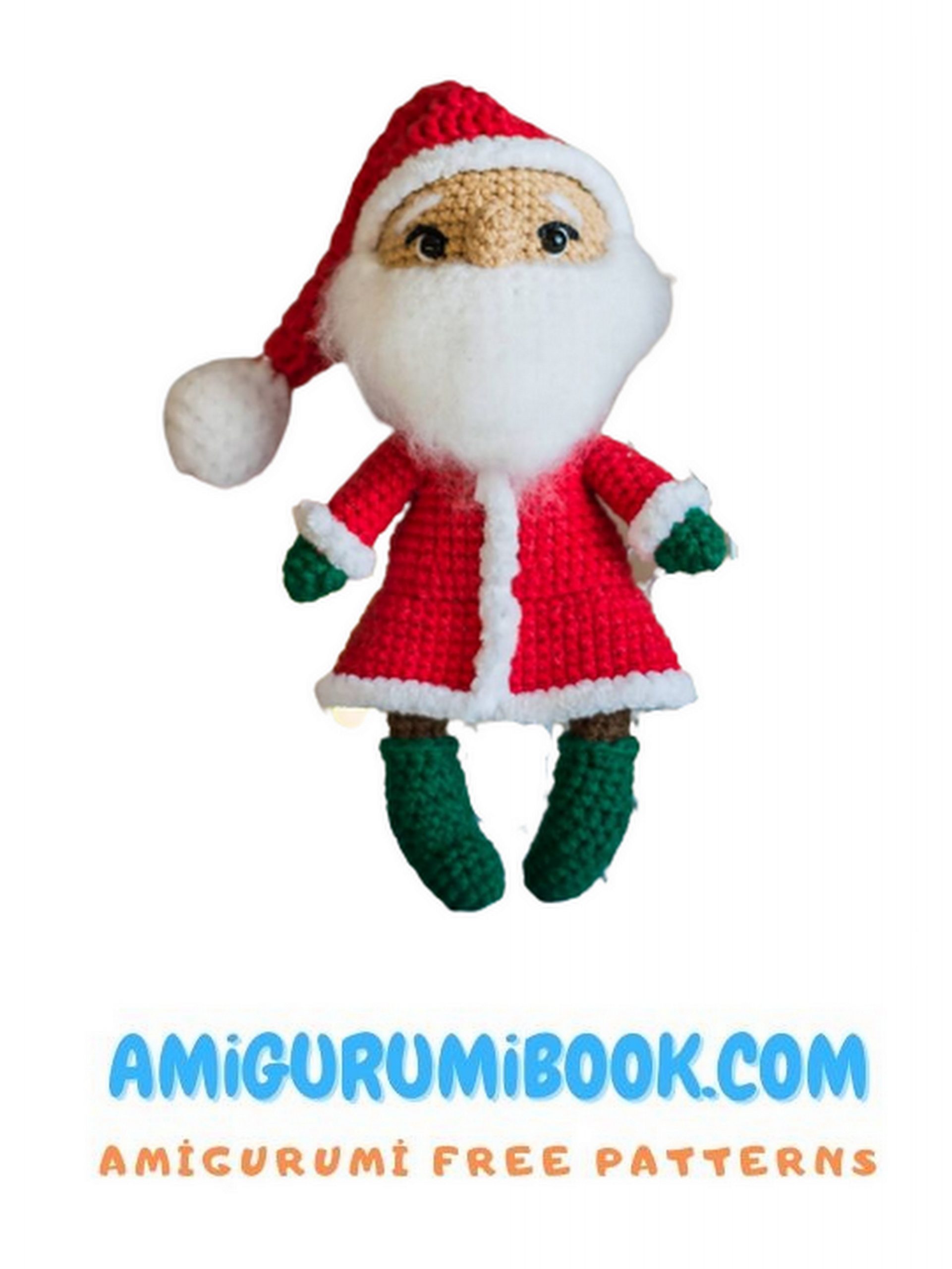 Amigurumi Santa Claus: Free Pattern and Instructions - Free Amigurumi ...