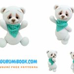 Happy Teddy Bear Amigurumi Free Pattern