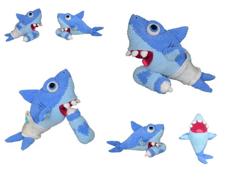 Baby Shark Amigurumi Free Pattern