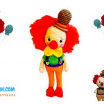 Clown Patrick Amigurumi Free Pattern