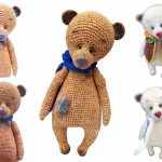 Amigurumi Scarf Teddy Bear Free Pattern