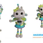 Ms. Robot Amigurumi Free Pattern