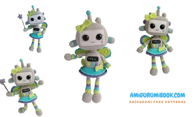 Ms. Robot Amigurumi Free Pattern