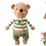 Autumn Teddy Bear Amigurumi Free Pattern