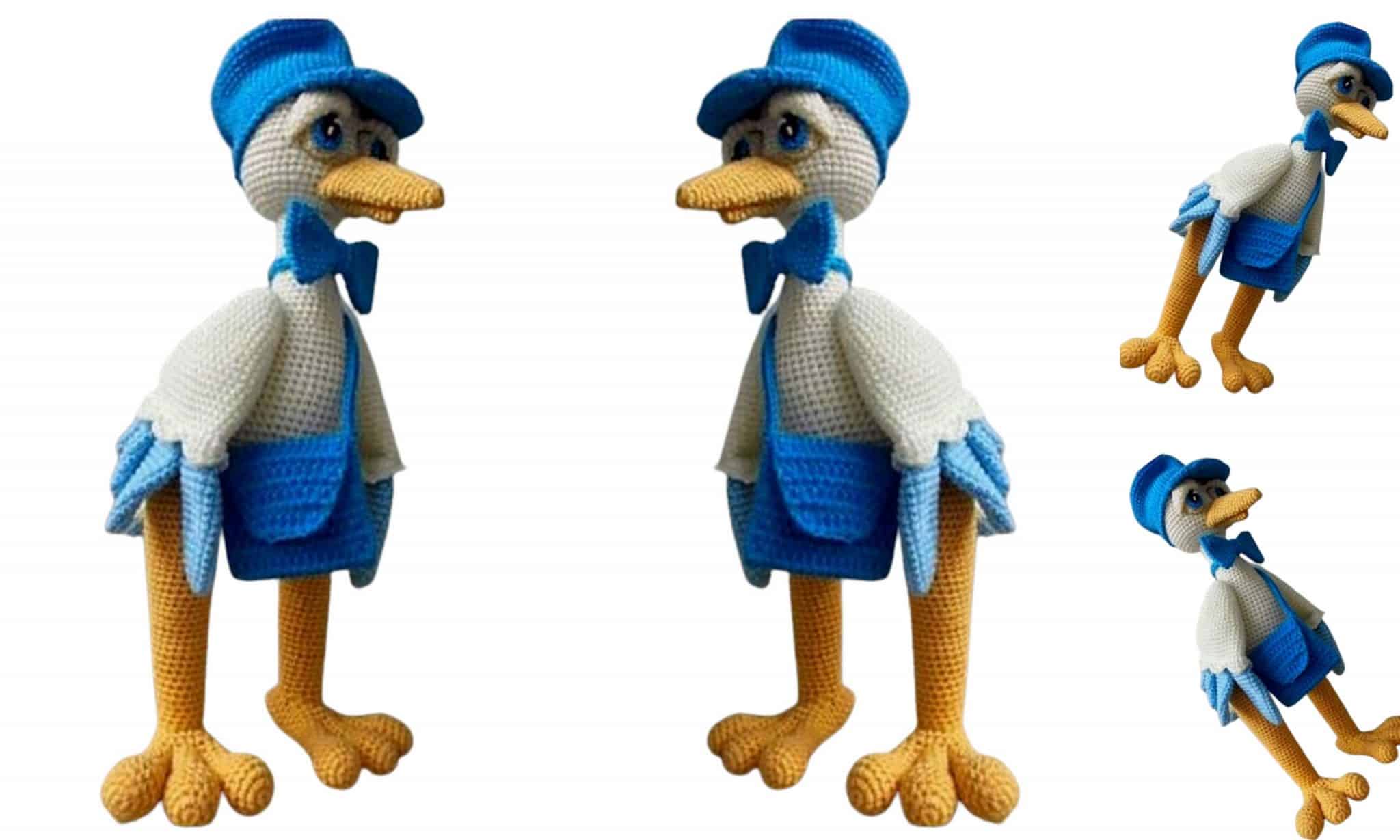 Postman Stork Amigurumi Free Pattern Free Amigurumi Crochet Patterns