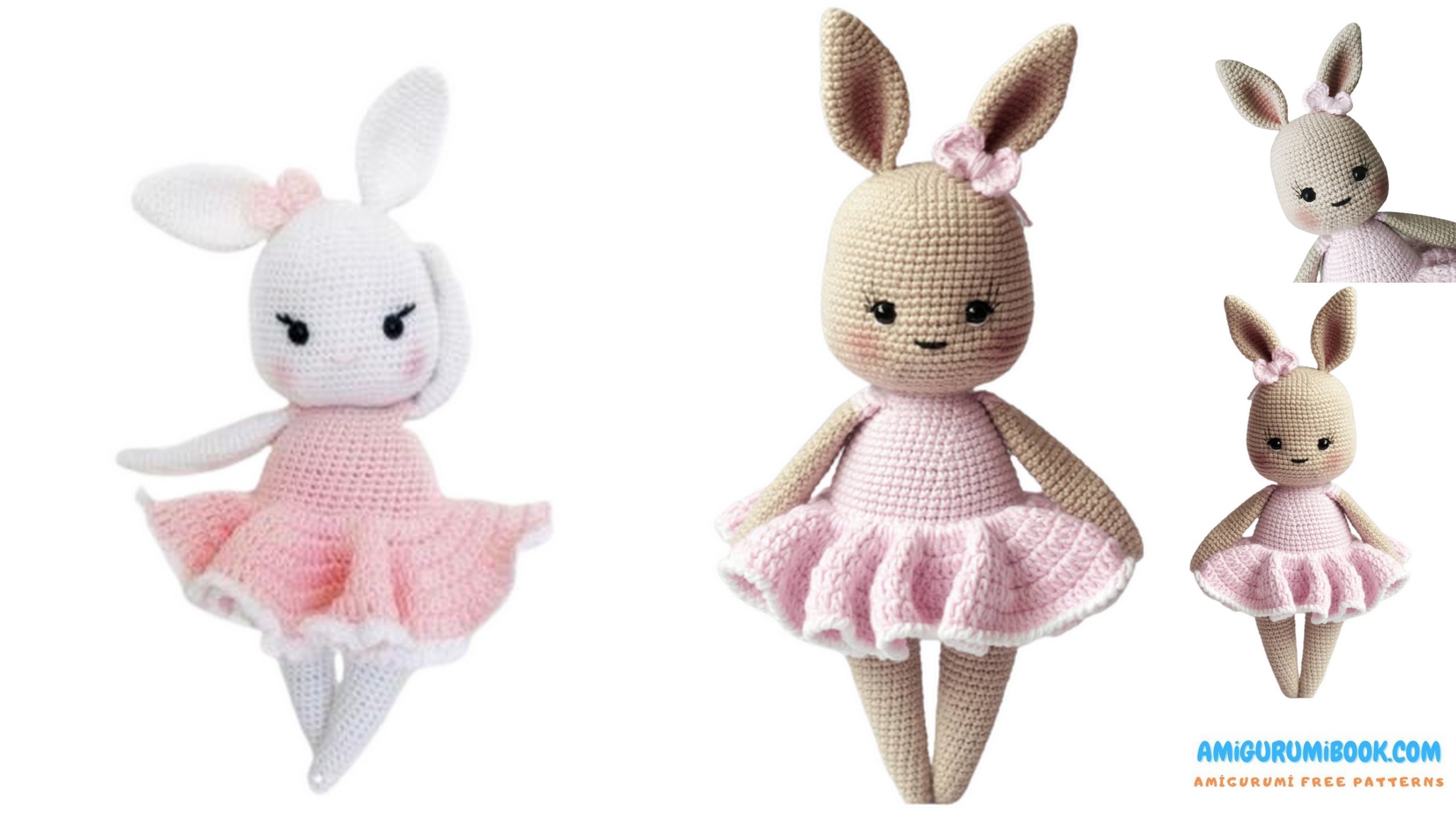 Ballerina bunny crochet pattern online