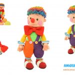 Fooly Clown Amigurumi Free Pattern