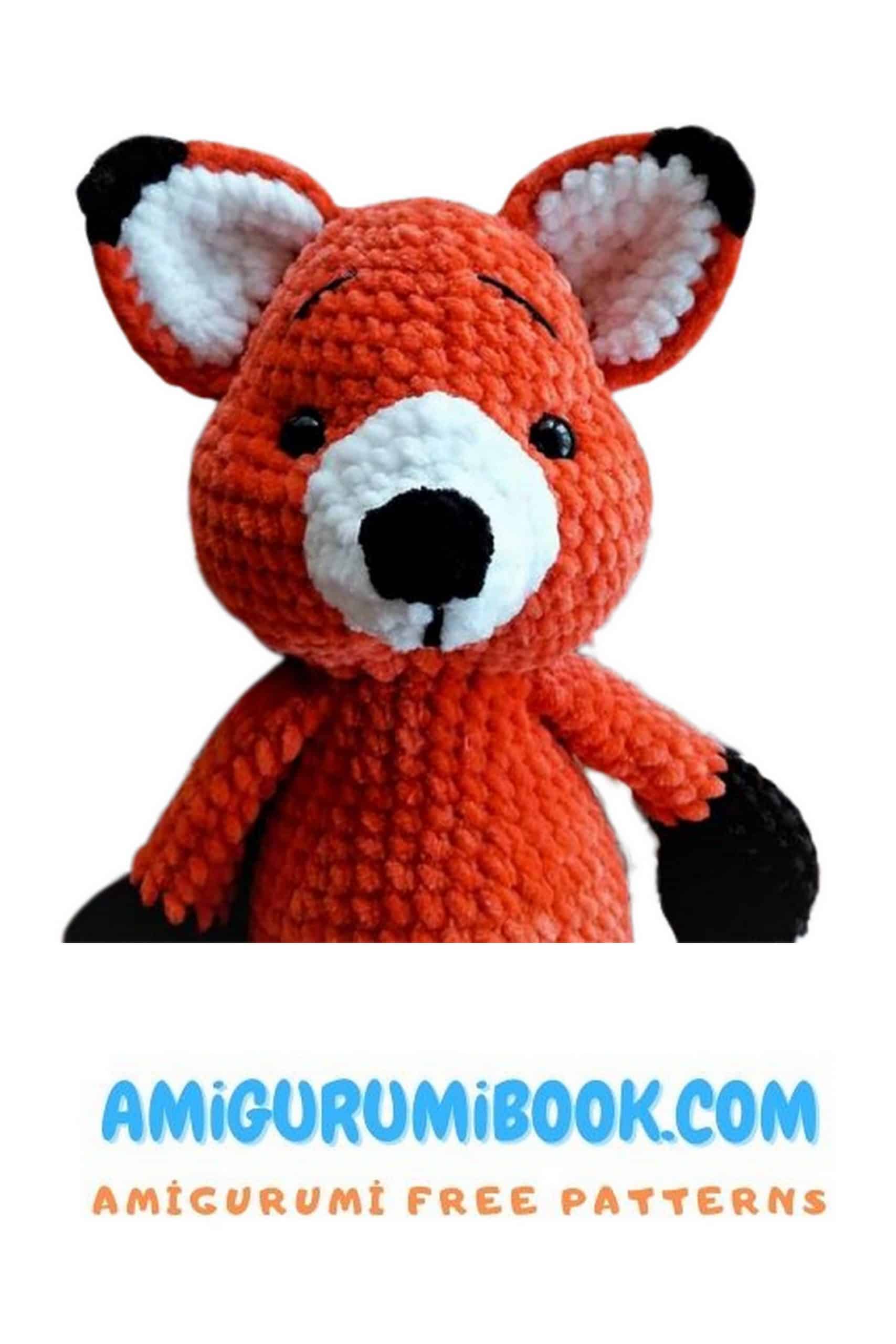 Velvet Cute Fox Cub Amigurumi Free Pattern - Free Amigurumi Crochet ...