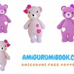 Pink Teddy Bear Amigurumi Free Pattern