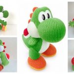 Dinosaur Yoshi Amigurumi Free Pattern