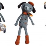 Painter Dog Amigurumi Free Pattern