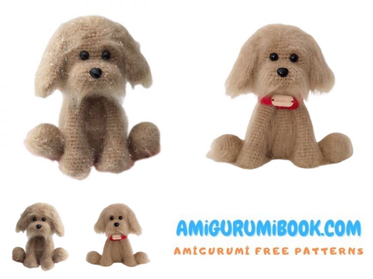 Beagle Dog Amigurumi Free Pattern