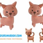 Cute House Cat Amigurumi Free Pattern