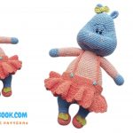 Female Hippo Amigurumi Free Pattern