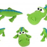 Crocodile Amigurumi Free Pattern