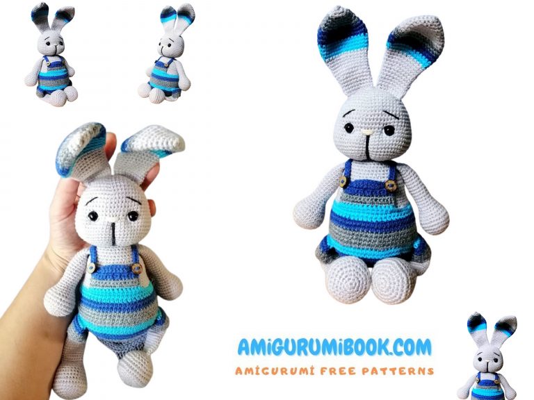 Free Amigurumi Pattern: Cute Bunny Rabbit