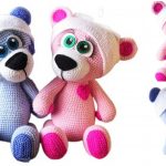 Sweetheart Teddy Bears Amigurumi Free Patterns