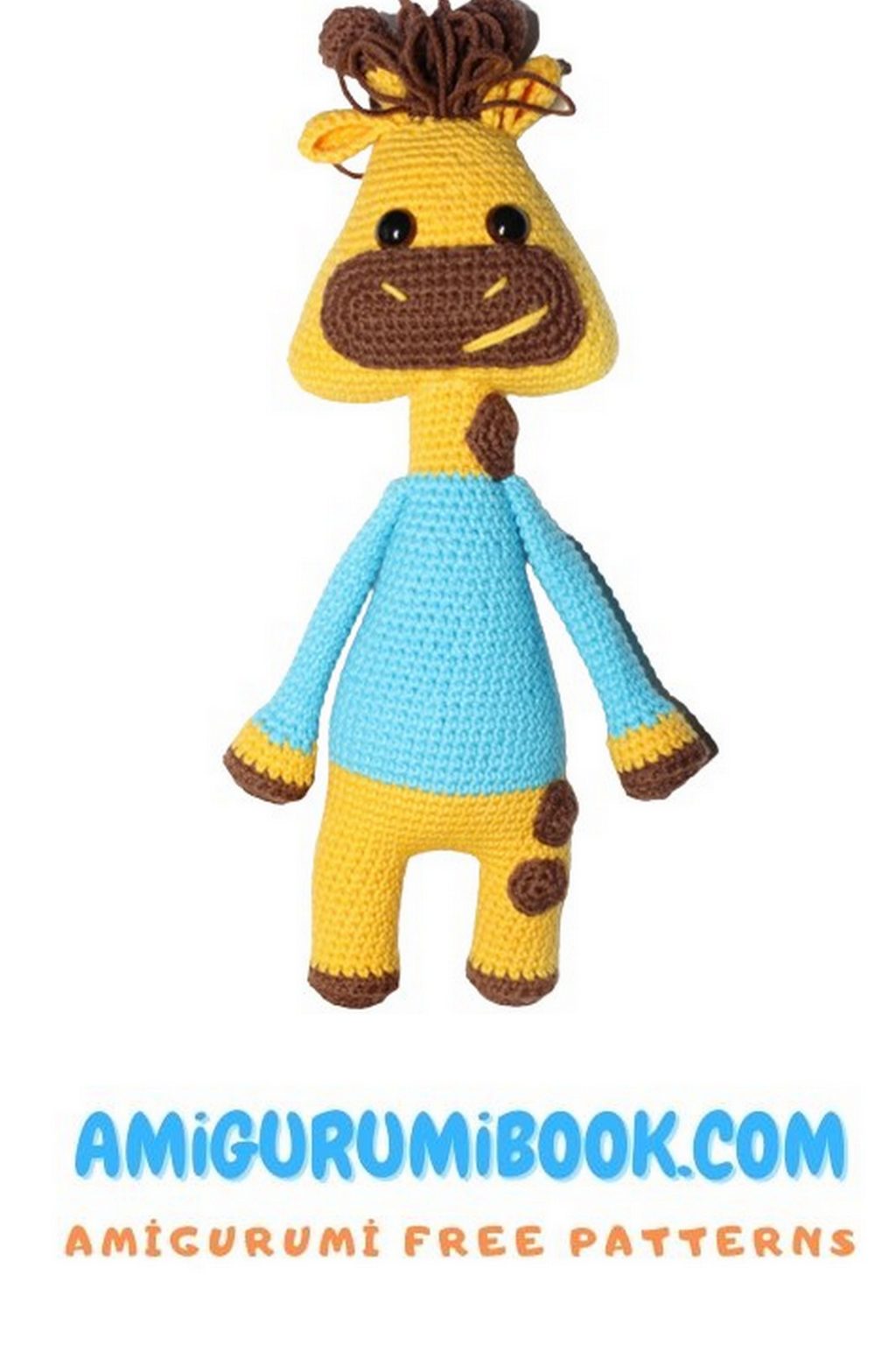 Free Amigurumi Giraffe Pattern with Glasses - Crochet Toy - Free ...