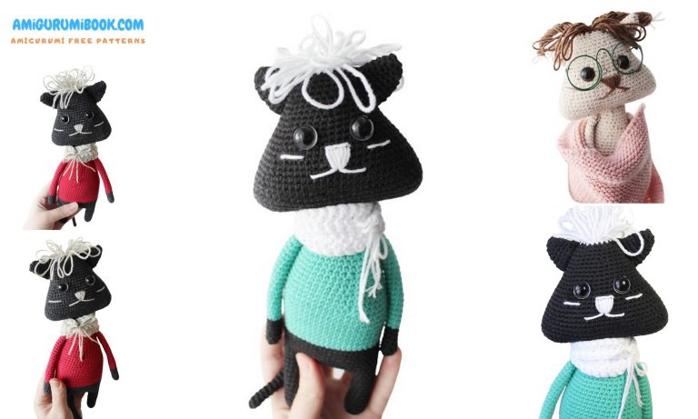 Crochet Tabby Cat Amigurumi – Free Pattern