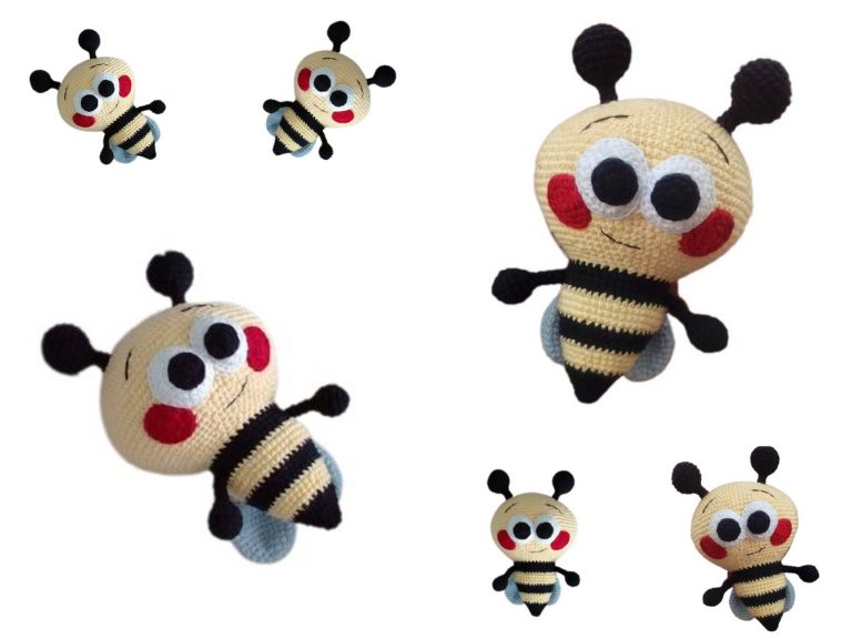 Cute Bee Free Amigurumi Pattern – Crochet Your Adorable Bee Friend