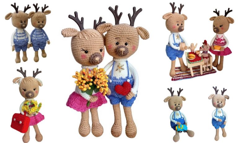 Amigurumi Deer Free Pattern – Create Your Own Crochet Deer Friend