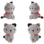 Cute Kitten Nekori Amigurumi Free Pattern