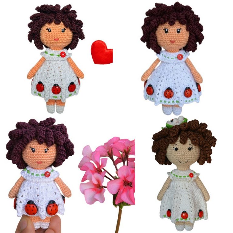Free Ladybug Doll Amigurumi Pattern | Create a Cute and Adorable Toy