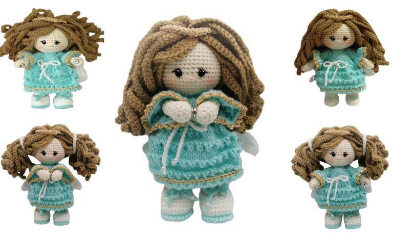 Guardian Angel Amigurumi Doll Free Pattern – Crochet Heaven