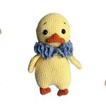 Cute Little Duck Amigurumi Free Pattern