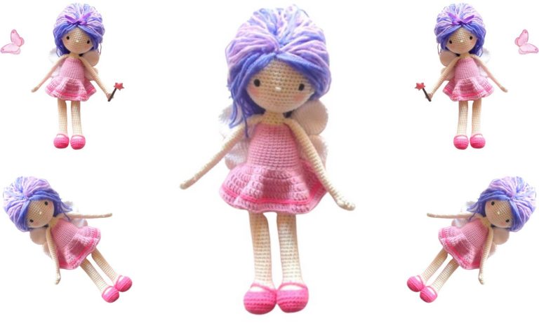 Free Fairy Doll Amigurumi Pattern – DIY Crochet Fairy Doll