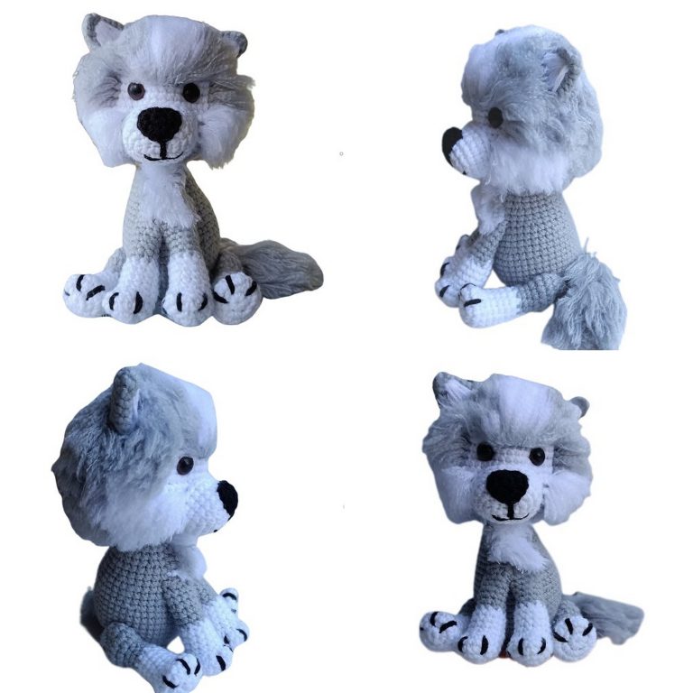 Amigurumi Gray Wolf Free Pattern – Crochet Your Own Wolf Toy