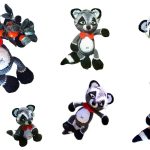 Cute Bow Tie Raccoon Amigurumi Free Pattern