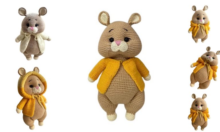 Amigurumi Hamster Free Pattern for Crochet Enthusiasts
