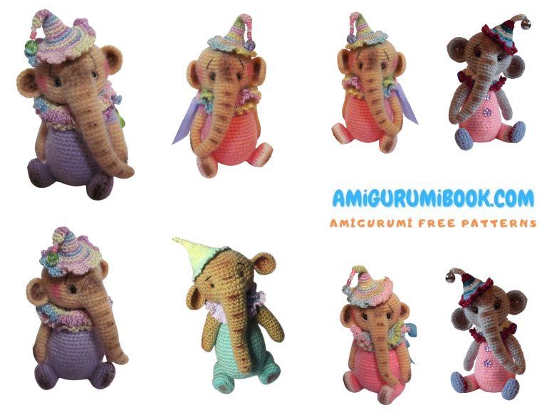 Free Elephant Joanna Amigurumi Pattern – Adorable Crochet Toy Tutorial