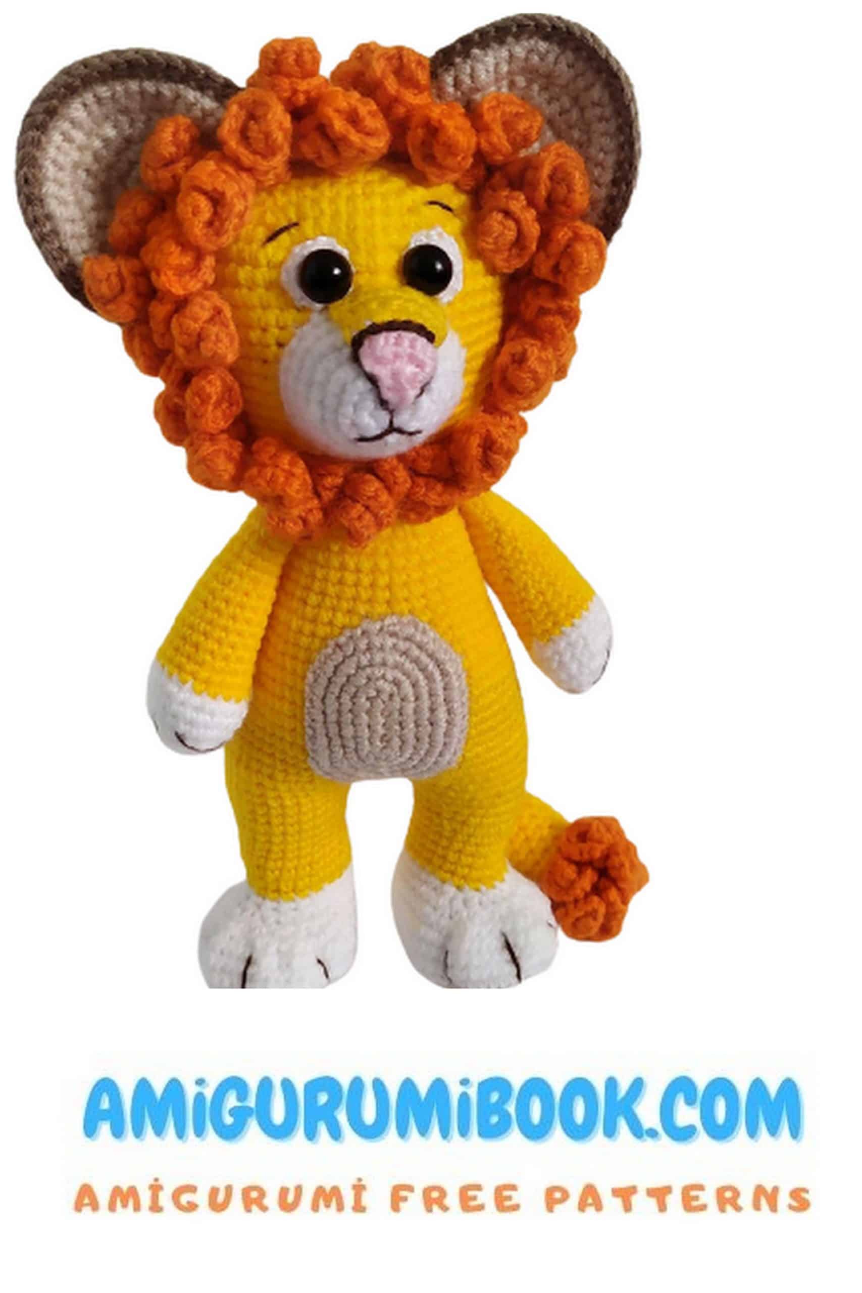 Cute Lion Amigurumi Free Pattern - Crochet Tutorial - Free Amigurumi ...