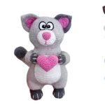 Amigurumi March Cat in Love Free Pattern