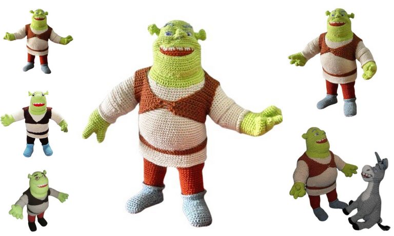 Free Shrek Amigurumi Pattern – Create Your Own Adorable Ogre Toy!