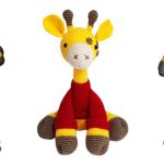 Red Sweater Giraffe Amigurumi Free Pattern