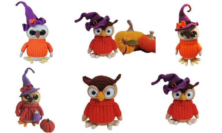 Halloween Owl Amigurumi Free Pattern – Craft Your Spooky-Cute Crochet Companion