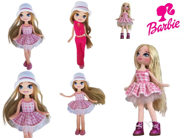 Barbie Amigurumi Doll Free Pattern